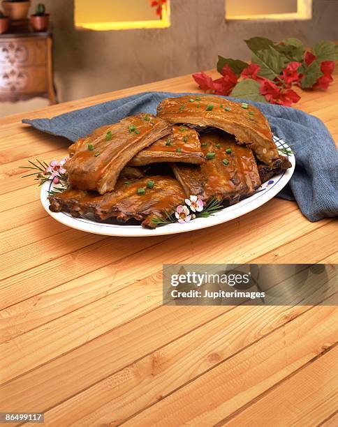 Back Rib Plating 68 Baby Back Ribs Plate Stock Photos, High-Res Pictures, and Images ...