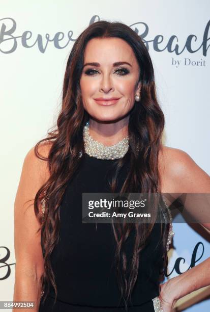 Kyle Richards attends the Dorit Kemsley Preview Event For Beverly Beach By Dorit at The Trunk Club on October 21, 2017 in Culver City, California.