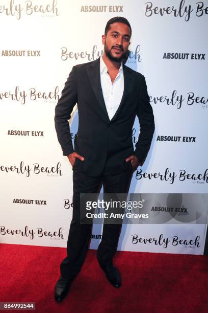Deven Dahya attends the Dorit Kemsley Preview Event For Beverly Beach By Dorit at The Trunk Club on October 21, 2017 in Culver City, California.