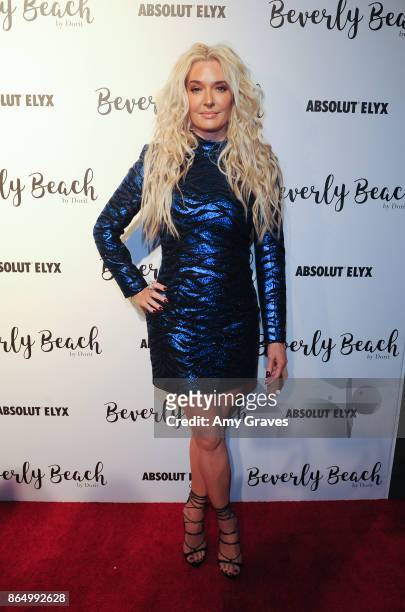 Erika Jayne attends the Dorit Kemsley Preview Event For Beverly Beach By Dorit at The Trunk Club on October 21, 2017 in Culver City, California.