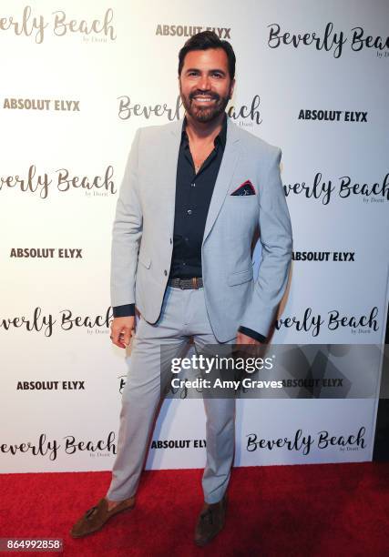 Luigi Irauzqui attends the Dorit Kemsley Preview Event For Beverly Beach By Dorit at The Trunk Club on October 21, 2017 in Culver City, California.