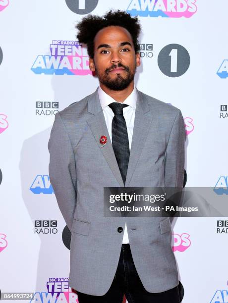 Devin 'Dev' Griffin attending BBC Radio 1's Teen Awards, at the SSE Arena, Wembley, London.