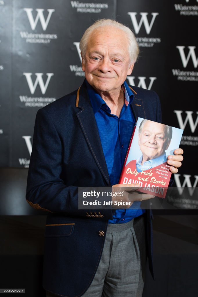 David Jason Book Signing