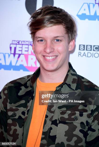 George Ezra attending BBC Radio 1's Teen Awards, at the SSE Arena, Wembley, London