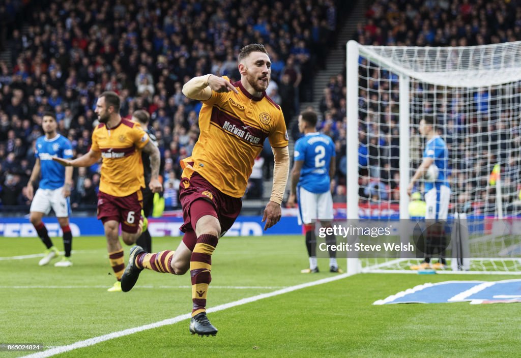Rangers v Motherwell - Betfred League Cup Semi Final
