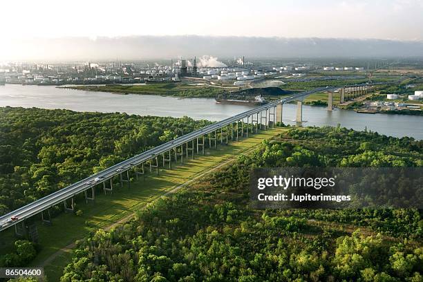 Big Bridge Inhouston Houston Texas Bridge Photos et images de collection - Getty Images