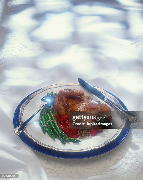 chicken in raspberry sauce - raspberry coulis stock pictures, royalty-free photos & images