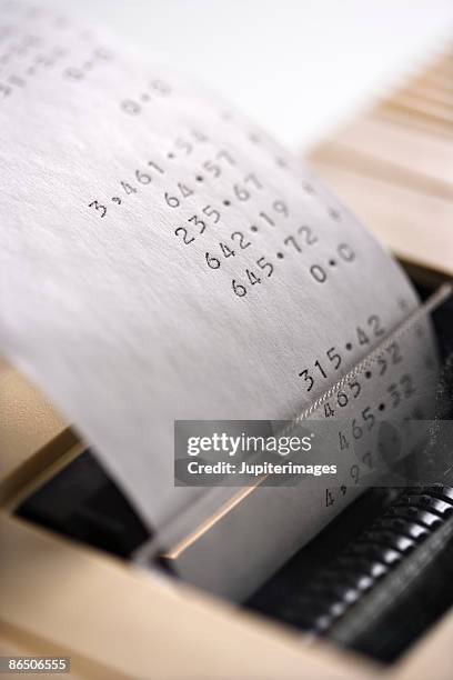 Free Desktop Adding Machine 625 Adding Machine Printout Stock Photos, High-Res Pictures, and Images ...