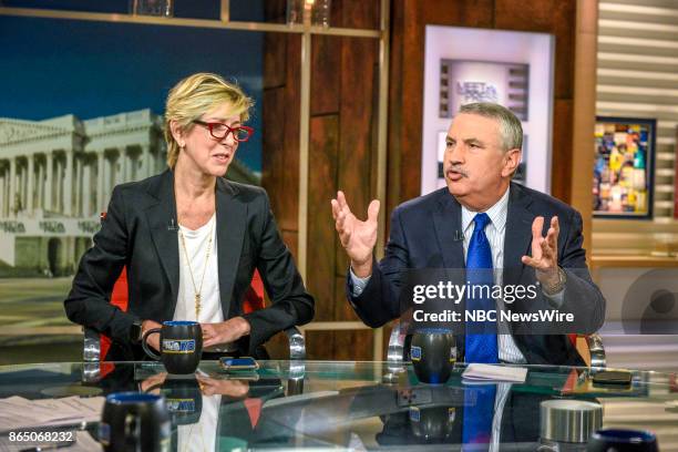 Pictured: Danielle Pletka, SVP, Foreign and Defense Policy Studies at the American Enterprise Institute, and Tom Friedman Columnist, The New York...