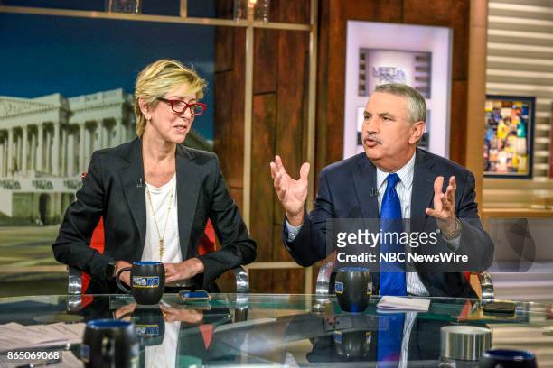 Pictured: Danielle Pletka, SVP, Foreign and Defense Policy Studies at the American Enterprise Institute, and Tom Friedman Columnist, The New York...