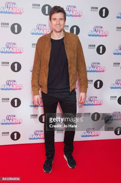 Greg James attends the BBC Radio 1 Teen Awards 2017 at Wembley Arena on October 22, 2017 in London, England.