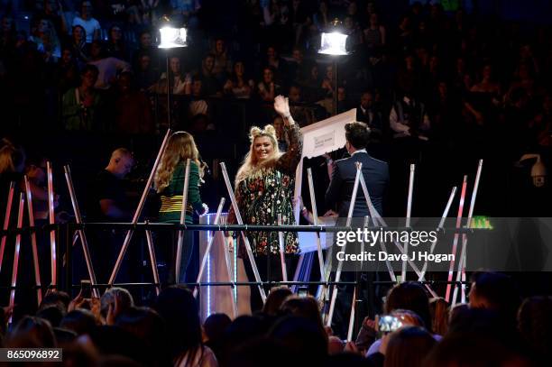 Gemma Collins onstage at the BBC Radio 1 Teen Awards 2017 at Wembley Arena on October 22, 2017 in London, England.