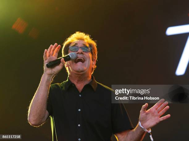 Huey Lewis of Huey Lewis and The News performs at the Lost Lake Music Festival on October 21, 2017 in Phoenix, Arizona.
