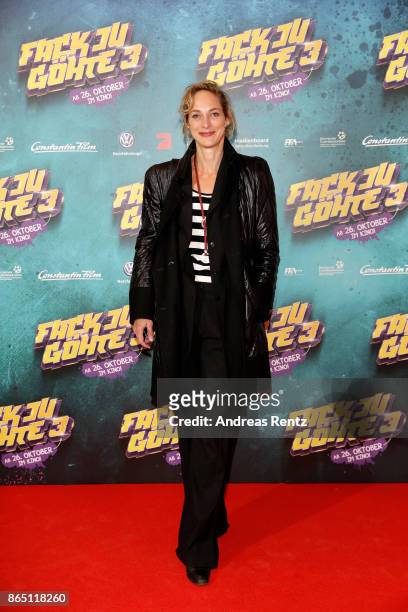 Sophie von Kessel attends the 'Fack ju Goehte 3' premiere at Mathaeser Filmpalast on October 22, 2017 in Munich, Germany.