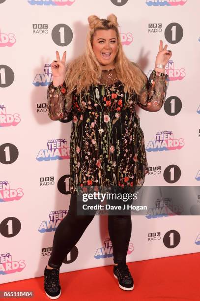 Gemma Collins attends the BBC Radio 1 Teen Awards 2017 at Wembley Arena on October 22, 2017 in London, England.