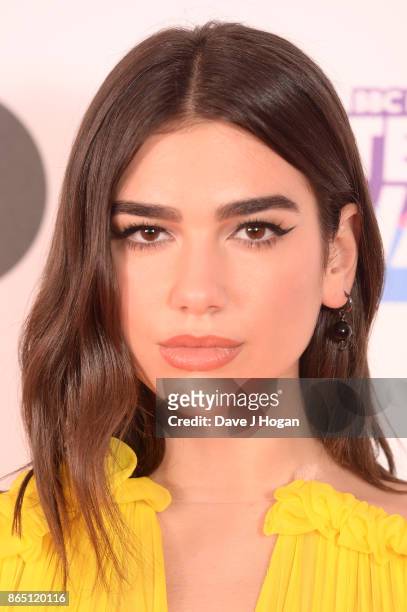 Dua Lipa attends the BBC Radio 1 Teen Awards 2017 at Wembley Arena on October 22, 2017 in London, England.