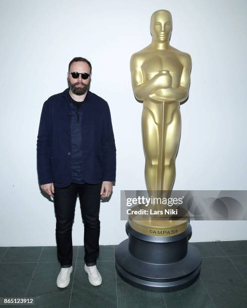 Writer, director and producer Yorgos Lanthimos attends The Academy of Motion Picture Arts & Sciences official academy screening of "The Killing of a...