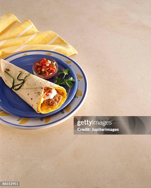 19 Egg Bean Burrito Stock Photos, High-Res Pictures, and Images - Getty