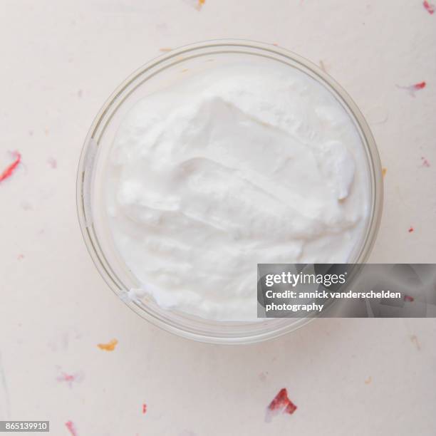 plain yogurt. - lactic acid stock pictures, royalty-free photos & images