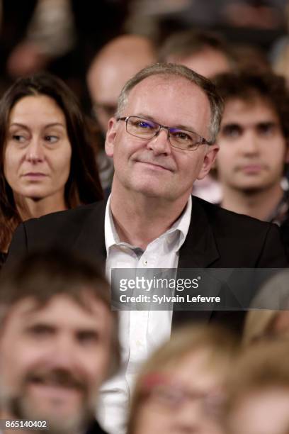 Christian Carion attends the closing ceremony of 9th Film Festival Lumiere on October 22, 2017 in Lyon, France.