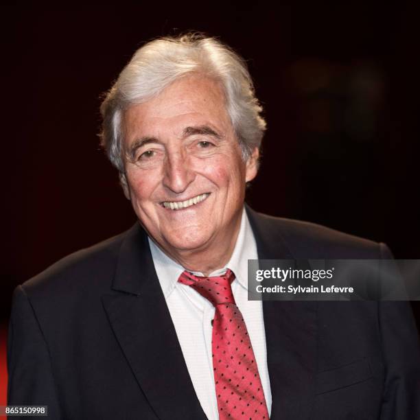 Jean-Loup Dabadie attends the photocall of the closing ceremony of 9th Film Festival Lumiere on October 22, 2017 in Lyon, France.