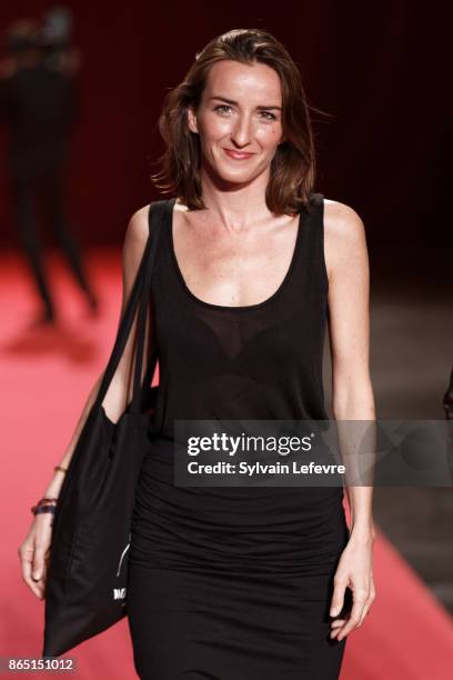 Salome Stevenin attends the photocall of the closing ceremony of 9th Film Festival Lumiere on October 22, 2017 in Lyon, France.