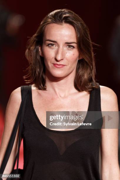 Salome Stevenin attends the photocall of the closing ceremony of 9th Film Festival Lumiere on October 22, 2017 in Lyon, France.