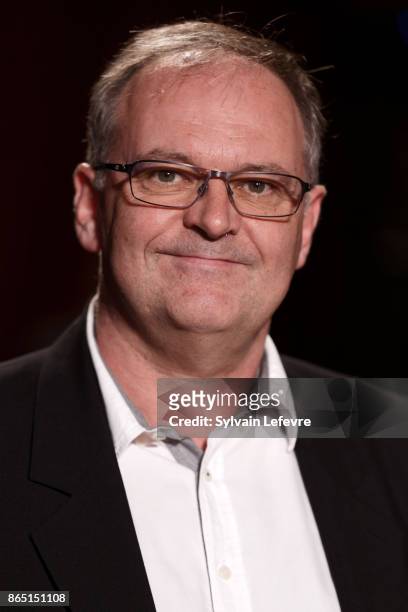 Christian Carion attends the photocall of the closing ceremony of 9th Film Festival Lumiere on October 22, 2017 in Lyon, France.
