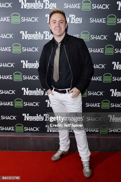 John Galea during the launch of 'Shack Sounds' at Shake Shack Leicester Square on October 22, 2017 in London, England.