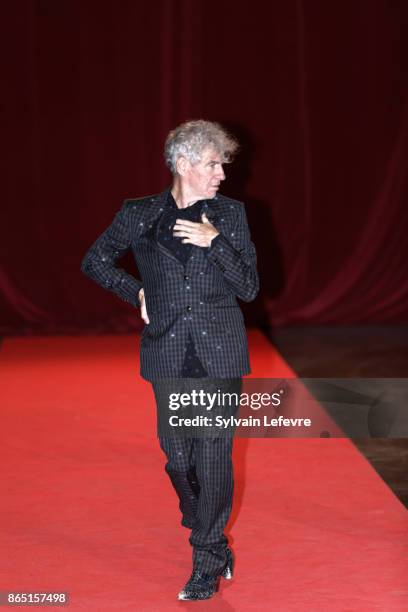 Christopher Doyle attends the photocall of the closing ceremony of 9th Film Festival Lumiere on October 22, 2017 in Lyon, France.