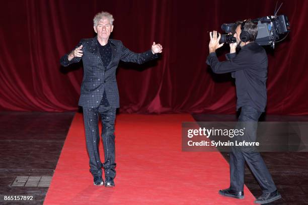 Christopher Doyle attends the photocall of the closing ceremony of 9th Film Festival Lumiere on October 22, 2017 in Lyon, France.