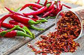 Red Pepper Flakes and red Chili