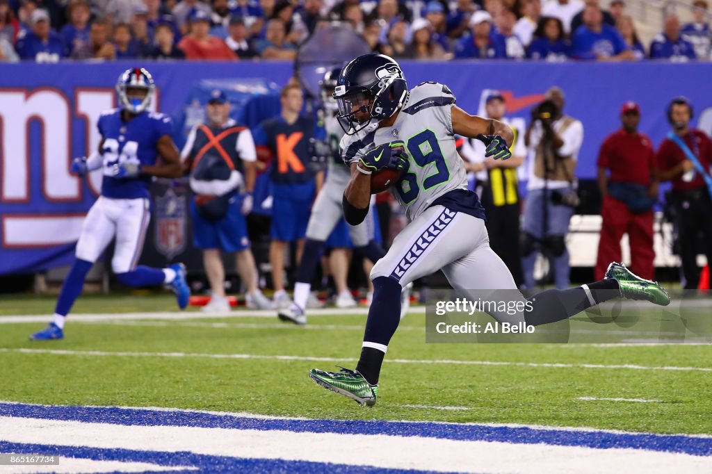 Seattle Seahawks v New York Giants