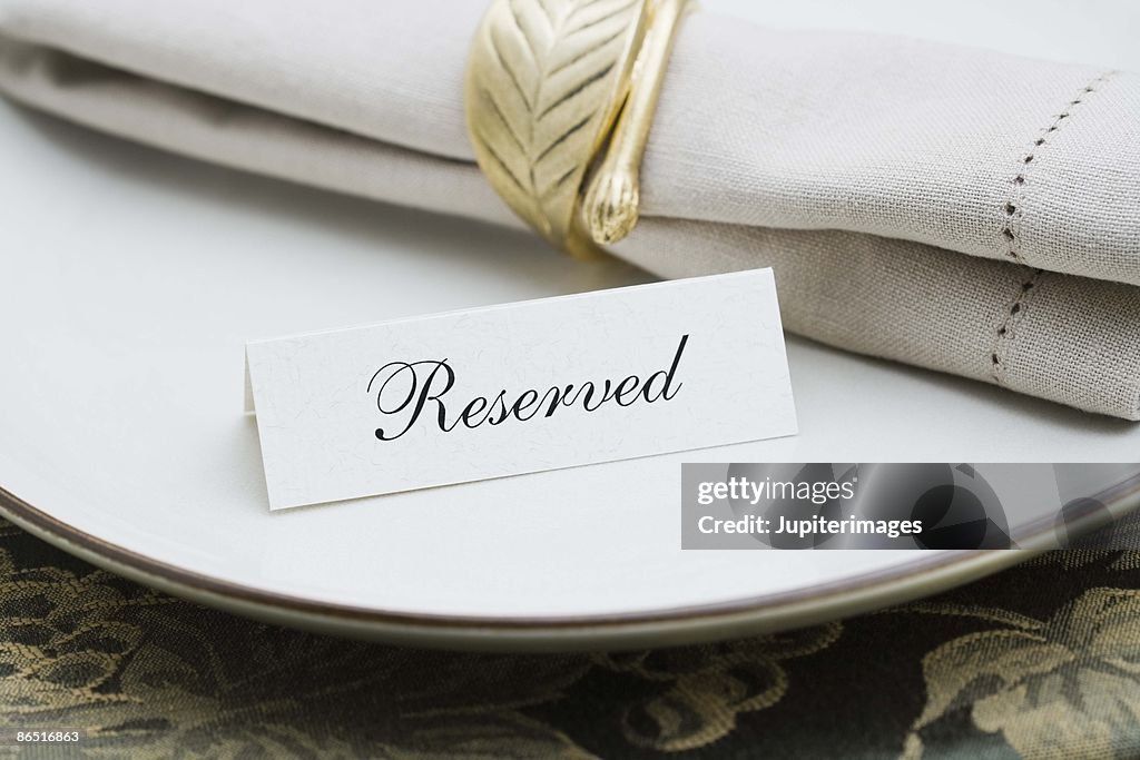 Elegant table setting