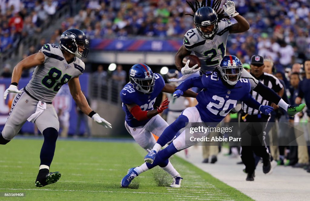 Seattle Seahawks v New York Giants