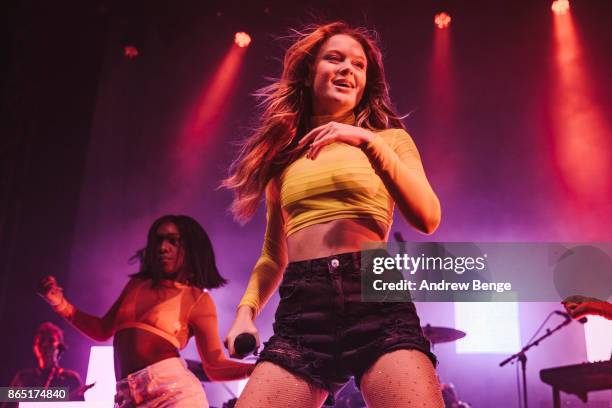 Zara Larsson performs at O2 Academy Leeds on October 22, 2017 in Leeds, England.