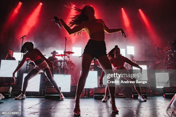 Zara Larsson performs at O2 Academy Leeds on October 22, 2017 in Leeds, England.