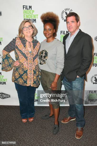 Film Independent Senior Director, Education & International Initiatives Maria Bozzi, President of Film Independent Josh Welsh and director/co-writer...