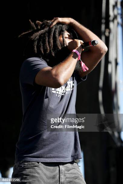 Murs performs at Echo Stage during day 3 of the 2017 Lost Lake Festival on October 22, 2017 in Phoenix, Arizona.