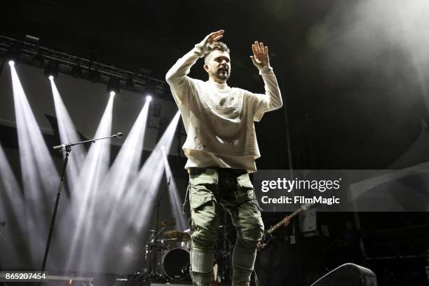 Juanes performs at Echo Stage during day 3 of the 2017 Lost Lake Festival on October 22, 2017 in Phoenix, Arizona.