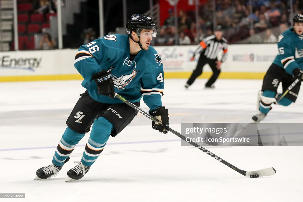 AHL: OCT 22 San Jose Barracuda at Cleveland Monsters