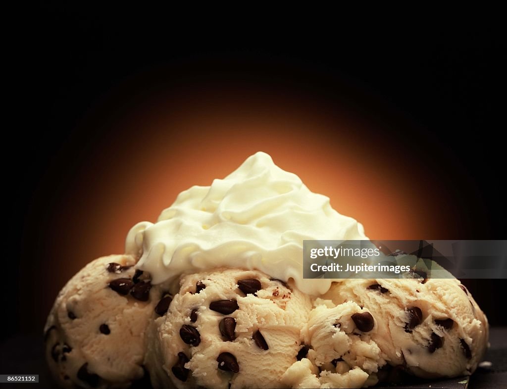 Chocolate chip ice cream
