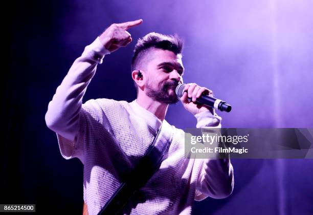 Juanes performs at Echo Stage during day 3 of the 2017 Lost Lake Festival on October 22, 2017 in Phoenix, Arizona.