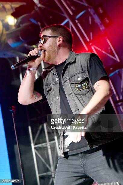 El-P of Run The Jewels performs at Camelback Stage during day 3 of the 2017 Lost Lake Festival on October 22, 2017 in Phoenix, Arizona.