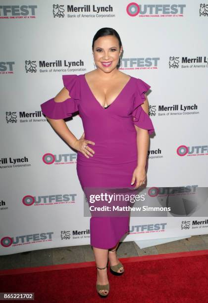 Gloria Calderon Kellett at the 13th Annual Outfest Legacy Awards at Vibiana on October 22, 2017 in Los Angeles, California.