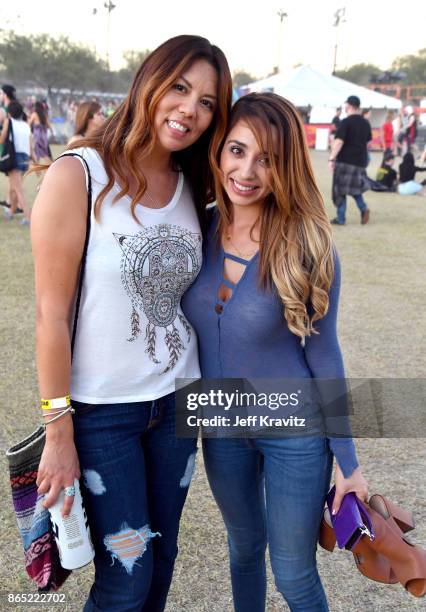 Festivalgoers seen during day 3 of the 2017 Lost Lake Festival on October 22, 2017 in Phoenix, Arizona.