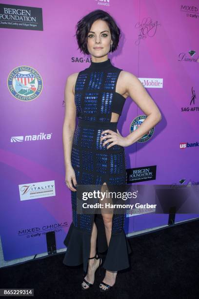 Jaimie Alexander attends the 10th Annual Action Icon Awards at Sheraton Universal on October 22, 2017 in Universal City, California.