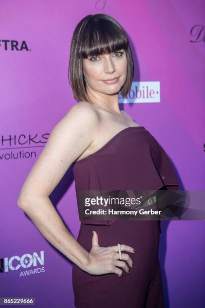 Julie Ann Emery attends the 10th Annual Action Icon Awards at Sheraton Universal on October 22, 2017 in Universal City, California.