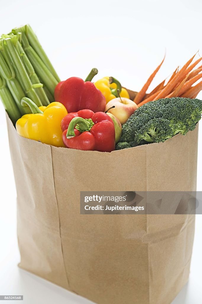 Bag of vegetables