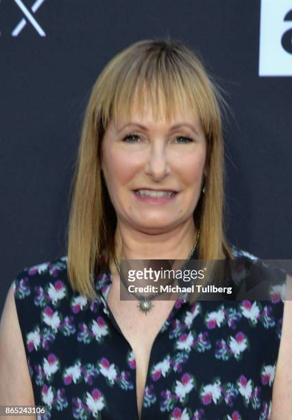 Executive Producer Gale Anne Hurd attends AMC's celebration of the 100th episdoe of "The Walking Dead" at The Greek Theatre on October 22, 2017 in...